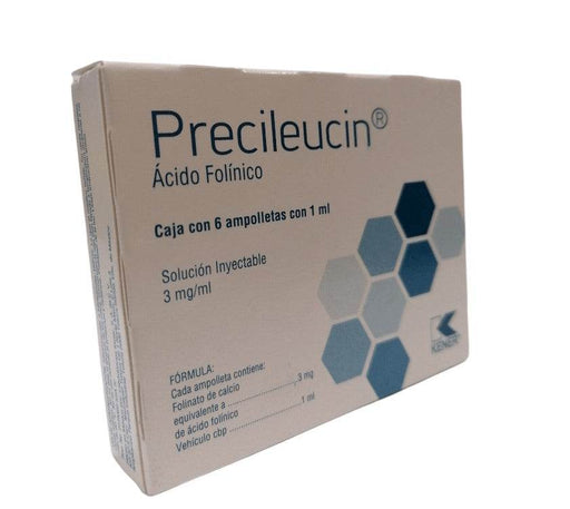 Precileucin 3Mg/Ml Con 6 Ampulas (Acido Folico) - WeCare Pharma