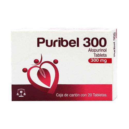 Puribel 300Mg Con 20 Tabletas (Alopurinol) - WeCare Pharma