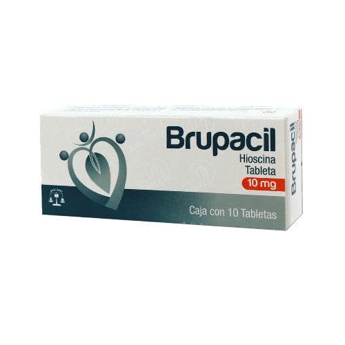 Brupacil 10Mg Con 10 Tabletas (Hioscina) - WeCare Pharma