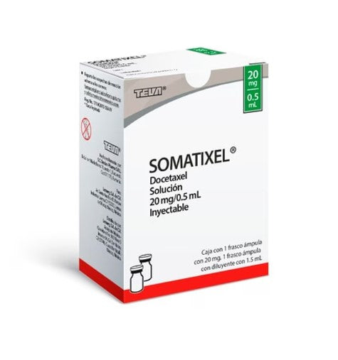 Somatixel Frasco 20Mg Con 1 Ampulas (Docetaxel)