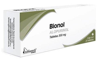 Bionol 300Mg Con 20 Tabletas (Alopurinol) — WeCare Pharma