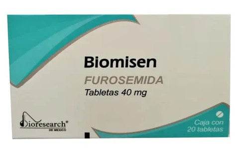 Biomisen 40Mg Con 20 Tabletas (Furosemida) - WeCare Pharma