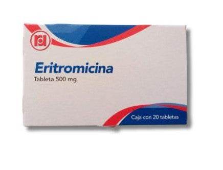 Eritromicina 500Mg Con 20 Tabletas - WeCare Pharma
