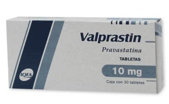Valprastin 10Mg Con 30 Iqfa Tabletas (Pravastatina) - WeCare Pharma