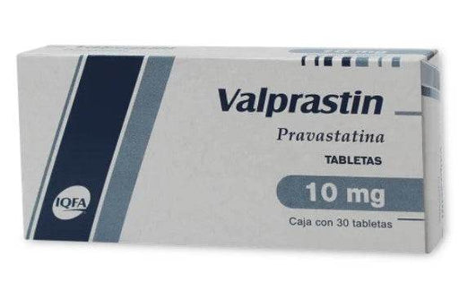 Valprastin 10Mg Con 30 Iqfa Tabletas (Pravastatina) - WeCare Pharma