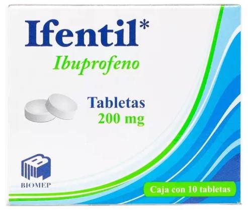 Ifentil 200Mg Con 10 Tabletas (Ibuprofeno) - WeCare Pharma