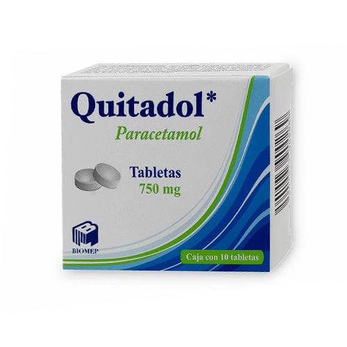 Quitadol 750Mg Con 10 Tabletas (Paracetamol) - WeCare Pharma