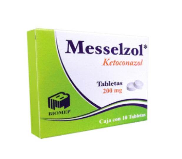 Messelzol 200Mg Con 10 Tabletas (Ketoconazol) - WeCare Pharma