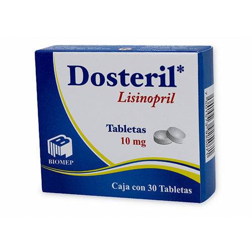 Dosteril (Lisinopril) Tabletas 10Mg Con 30 - WeCare Pharma