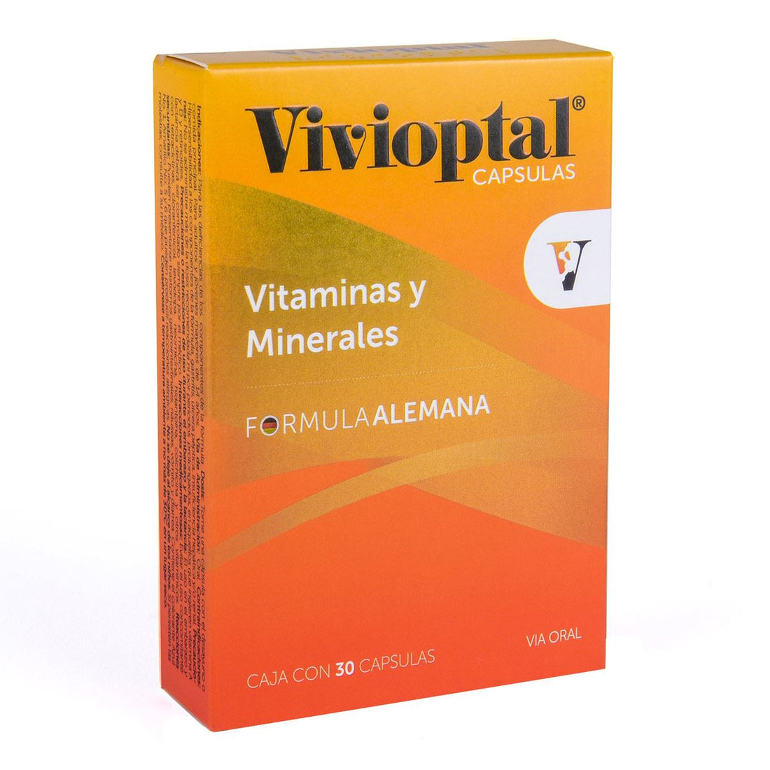 Vivioptal Con 30 Capsulas (Vitaminas Y Minerales)