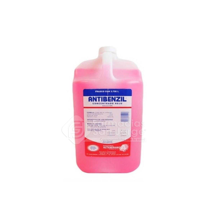 Antibenzil Jabon Quirúrgico Rojo 3750Ml - WeCare Pharma