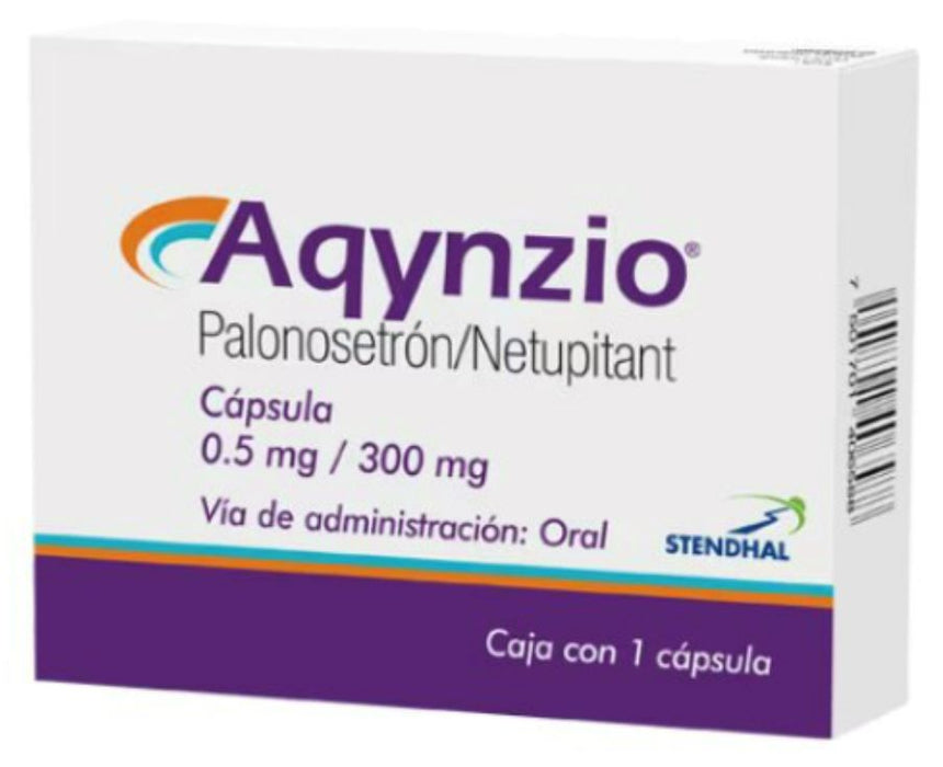 Aqynzio 0.5Mg/300Mg Con 1 Capsulas (Palonosetron/Netupitant)