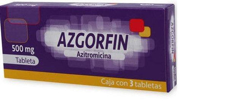 Azgorfin 500Mg Con 3 Tabletas (Azitromcina) - WeCare Pharma