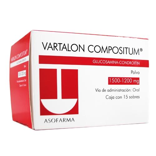 Vartalon Compositum Polvo 1500/1200Mg Con 15 (Glucosamina/Condroitina)