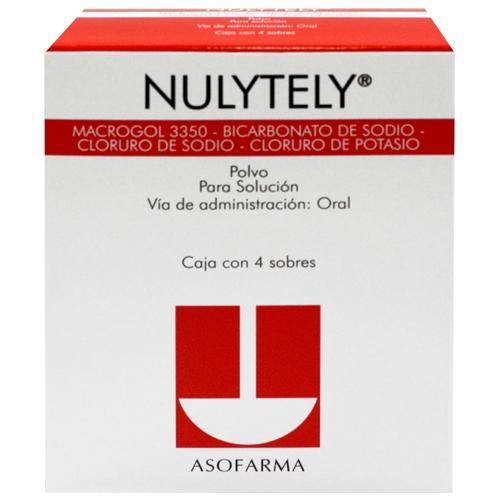 Nulytely Sobre 109.6G Con 4 Natural (Macrogol/Sodio/Potasio) - WeCare Pharma
