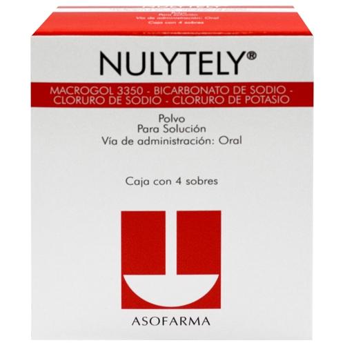 Nulytely Sobre 109.6G Con 4 Natural (Macrogol/Sodio/Potasio)