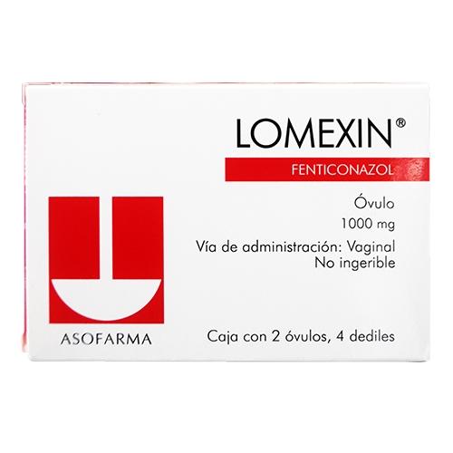 Lomexin Ovulos 1000Mg Con 2 (Fenticonazol)