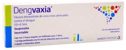Dengvaxia Frasco 0.5Ml Con 1 Ampulas (Vacuna Dengue) - WeCare Pharma