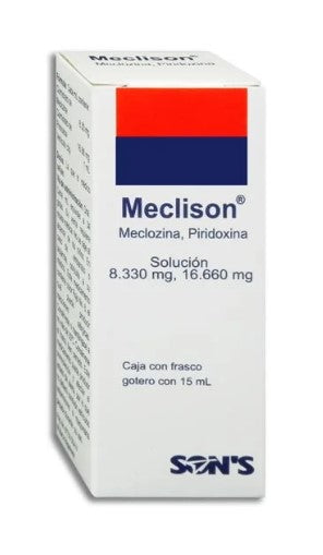 Meclison Solución Gotas 15Ml (Meclizina/Piridoxina)