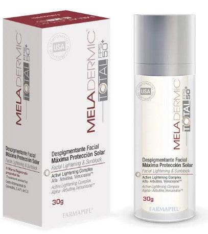 Meladermic Total Suero Facial Despigmentante Fps50 30G - WeCare Pharma