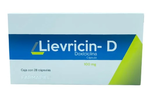 Lievricin-D 100Mg Con 28 Capsulas (Doxiciclina)