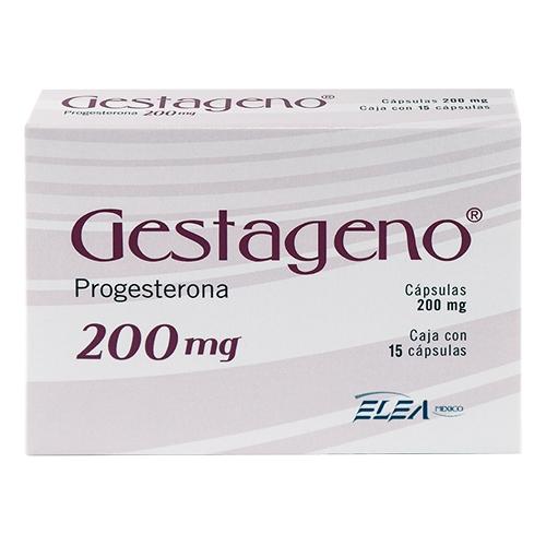 Gestageno 200Mg Con 15 Capsulas (Progesterona)