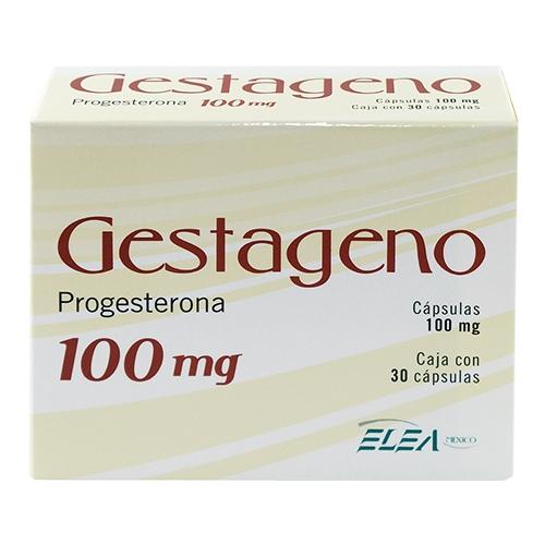 Gestageno 100Mg Con 30 Capsulas (Progesterona)