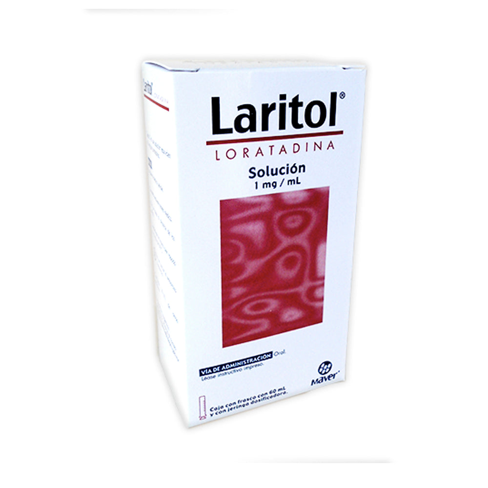 Laritol Solución Frasco 1Mg/Ml 60Ml (Loratadina)