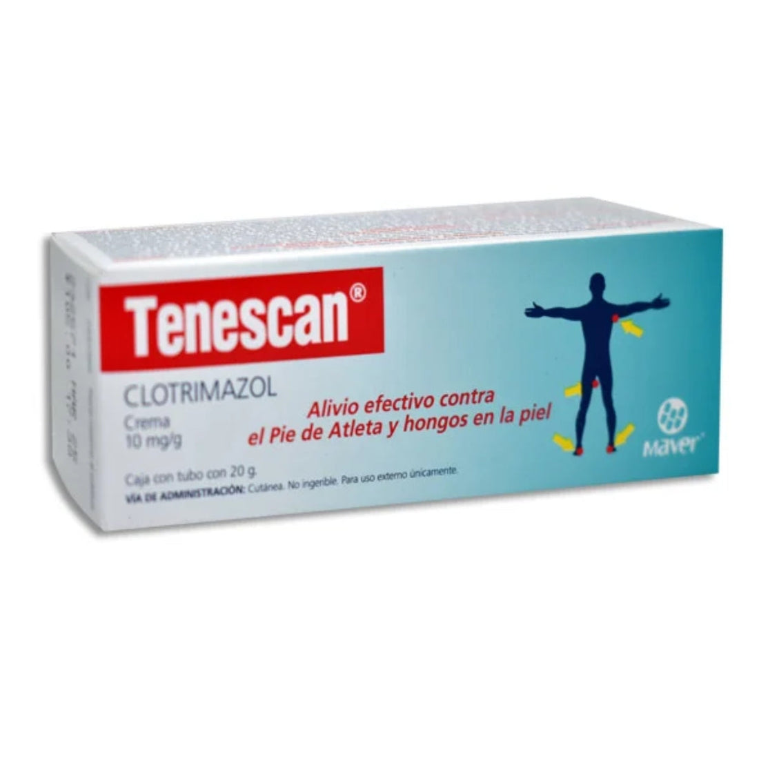 Tenescan Crema 10Mg 20G (Clotrimazol)