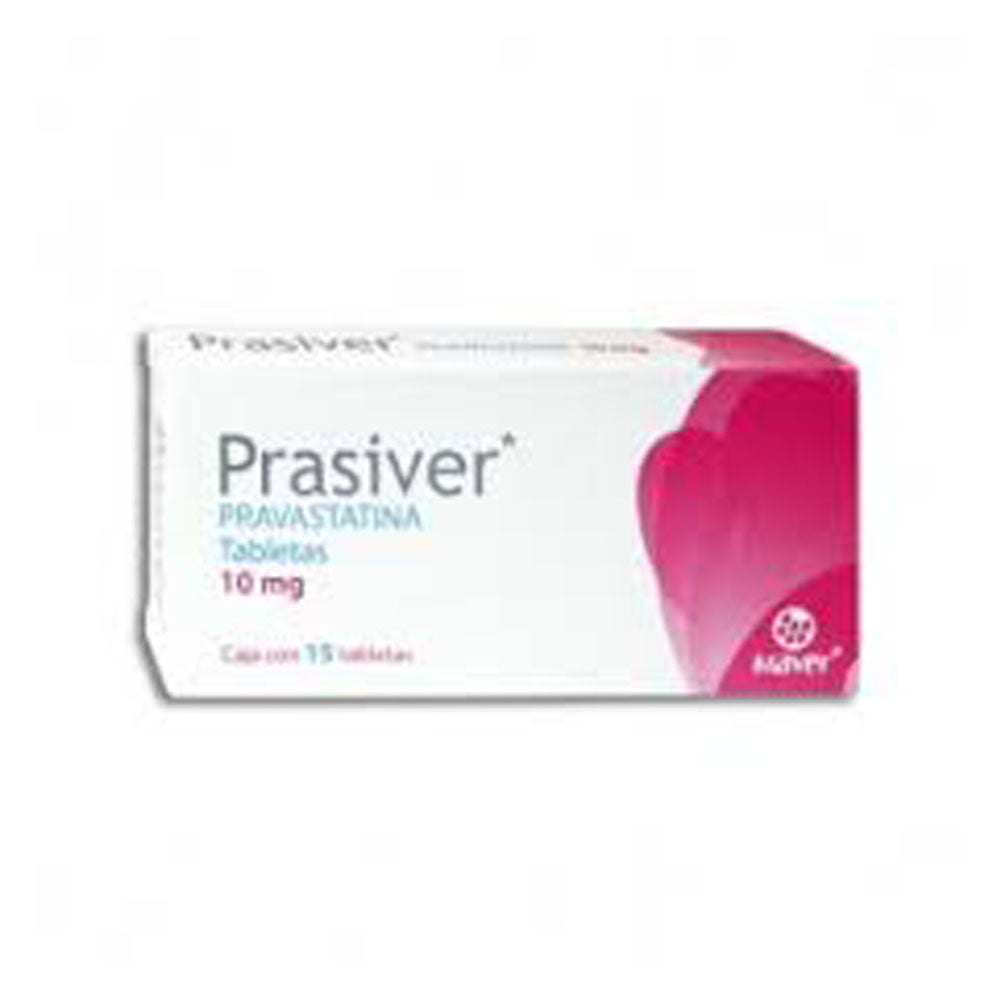 Prasiver 10Mg Con 15 Tabletas (Pravastatina)