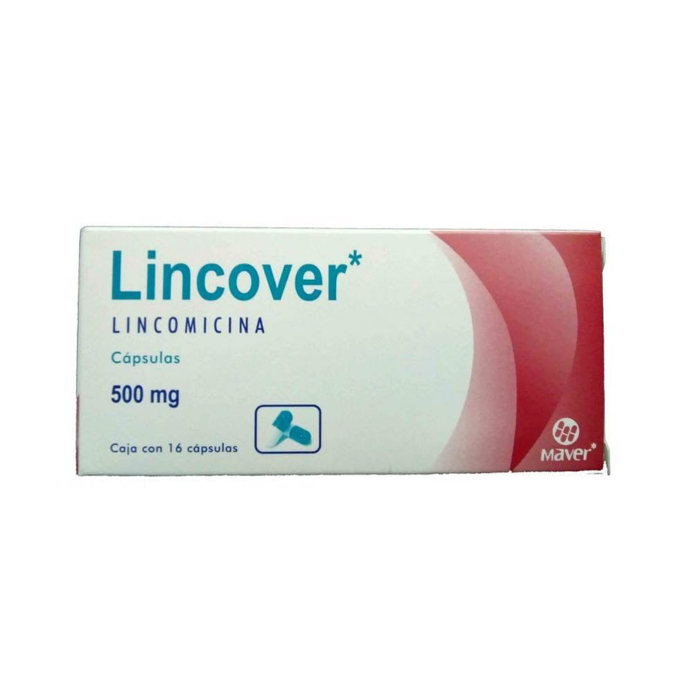 Lincover 500Mg Con 16 Capsulas (Lincomicina)