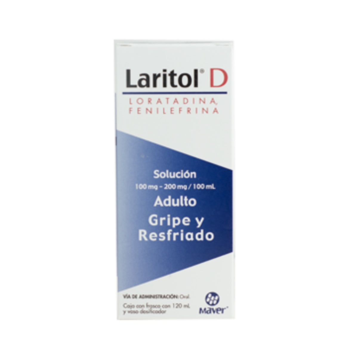 Laritol D Jarabe 100Mg/200Mg 120Ml (Loratadina)