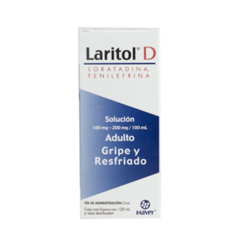 Laritol D Jarabe 100Mg/200Mg 120Ml (Loratadina) - WeCare Pharma