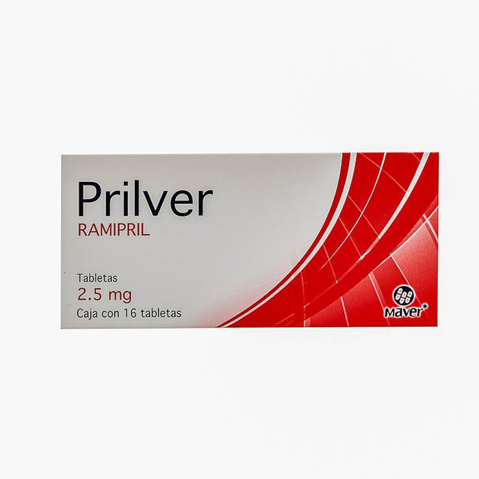 Prilver 2.5Mg Con 16 Tabletas (Ramipril) - WeCare Pharma