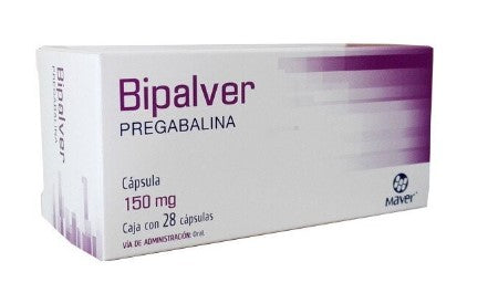 Bipalver 150Mg Con 28 Maver Capsulas (Pregabalina)