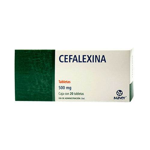 Cefalexina 500Mg Con 20 Maver Tabletas - WeCare Pharma
