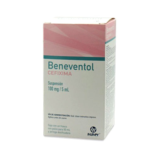 Beneventol Suspensión 100Mg/5Ml 50Ml (Cefixima)