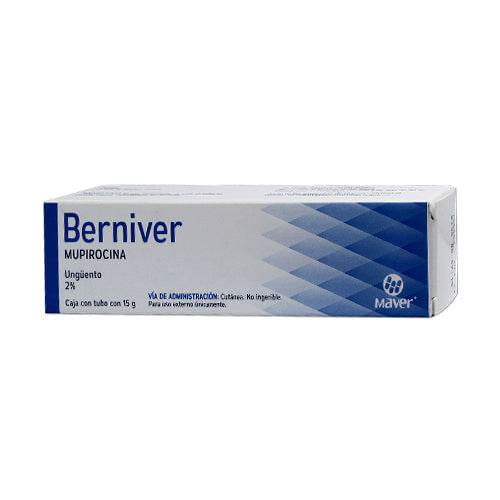 Berniver Crema 15G Con 1 (Mupirocina) - WeCare Pharma
