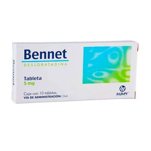 Bennet 5Mg Con 10 Tabletas (Desloratadina) - WeCare Pharma