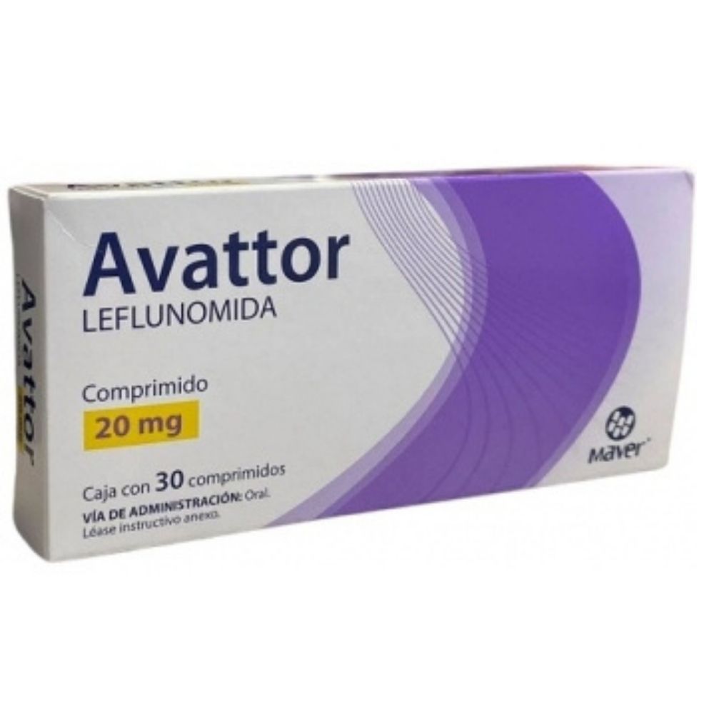 Avattor 20Mg Con 30 Comprimidos (Leflunomida)