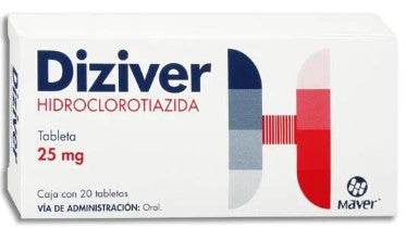 Hidroclorotiazida 25Mg Con 20 Maver Tabletas - WeCare Pharma