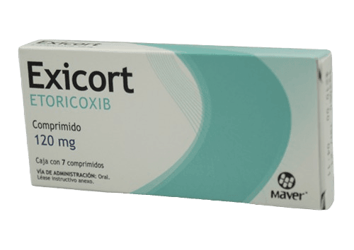 Exicort 120Mg Con 7 Comprimidos (Etoricoxib) — WeCare Pharma