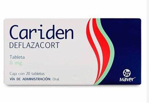 Cariden 6Mg Con 20 Maver Tabletas (Deflazacort) - WeCare Pharma