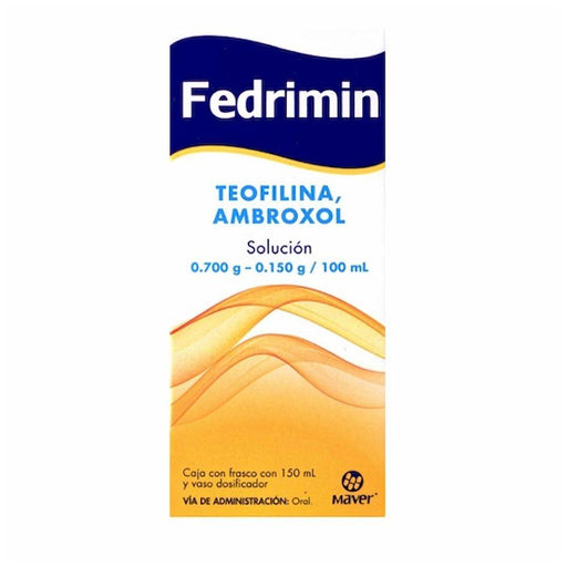 Ferdimin Solución 700Mg/150Mg/100Ml 150Ml (Teofilina/Ambroxol) - WeCare Pharma