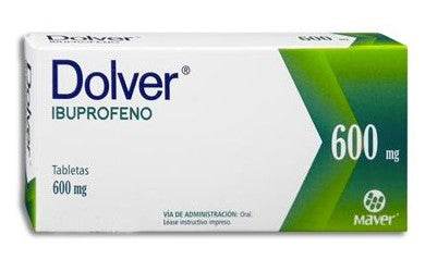 Dolver 600Mg Con 10 Tabletas (Ibuprofeno) - WeCare Pharma