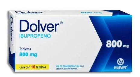 Dolver 800Mg Con 10 Tabletas (Ibuprofeno) - WeCare Pharma