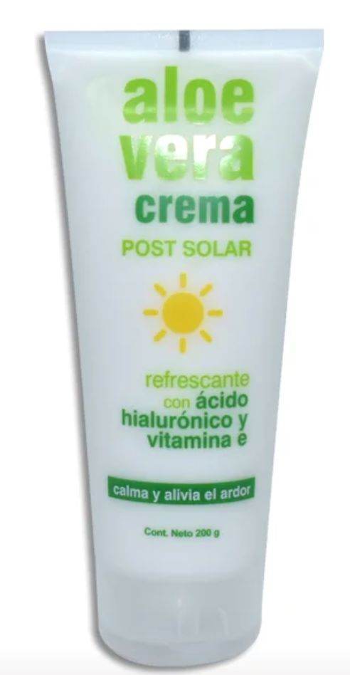 Aloe Vera Crema Post Solar 200G - WeCare Pharma