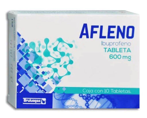 Afleno 600Mg Con 10 Tabletas (Ibuprofeno) - WeCare Pharma