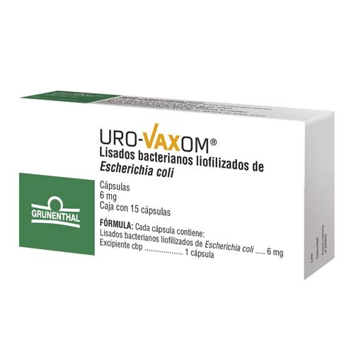 Uro Vaxom 6Mg Con 15 Capsulas (Lisados Bacterianos E Coli)