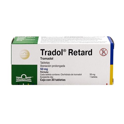 Tradol Retard Lib Prol 50Mg Con 30 Tabletas (Tramadol)